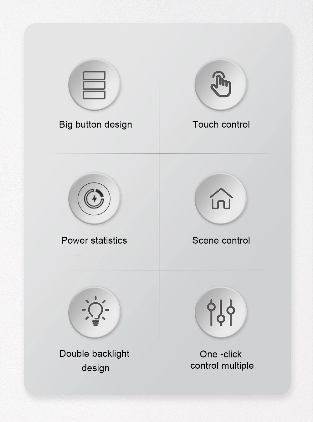 L8X MESH WiFi Smart Switch L8X-HS 02 L8X MESH WiFi Smart Switch L8X-HS 02